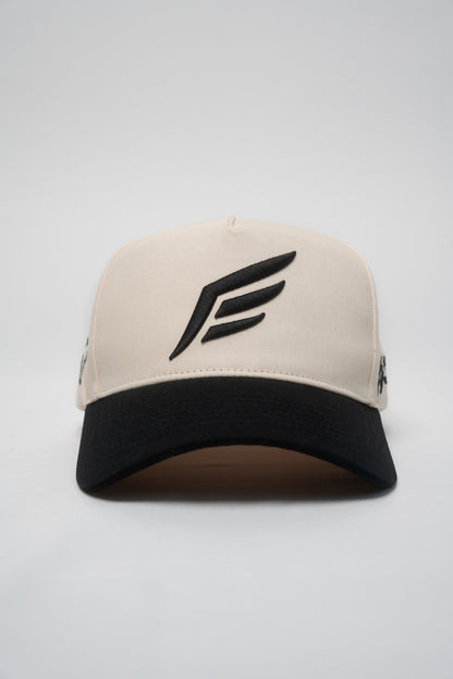 Black/Beige Forte Hat