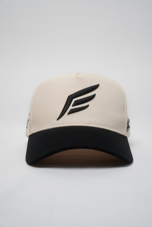 Black/Beige Forte Hat